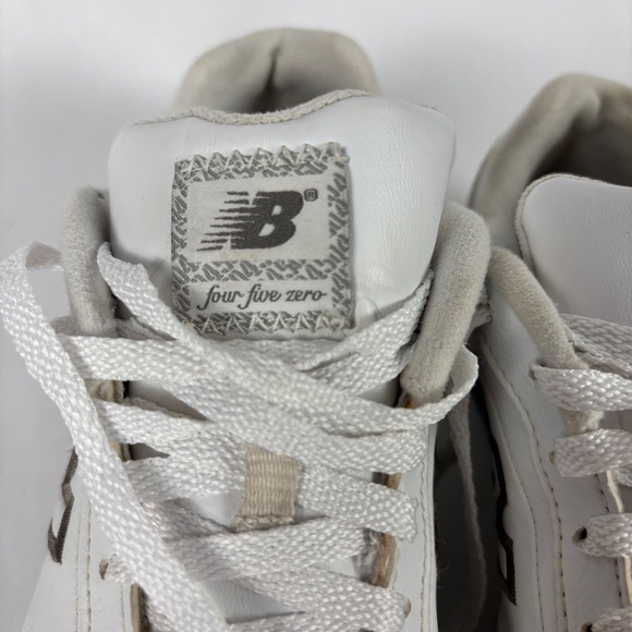 New Balance WA450PL White Leather Athletic Running/Walking Shoes Womens Size 7.5 - Picture 5 of 9